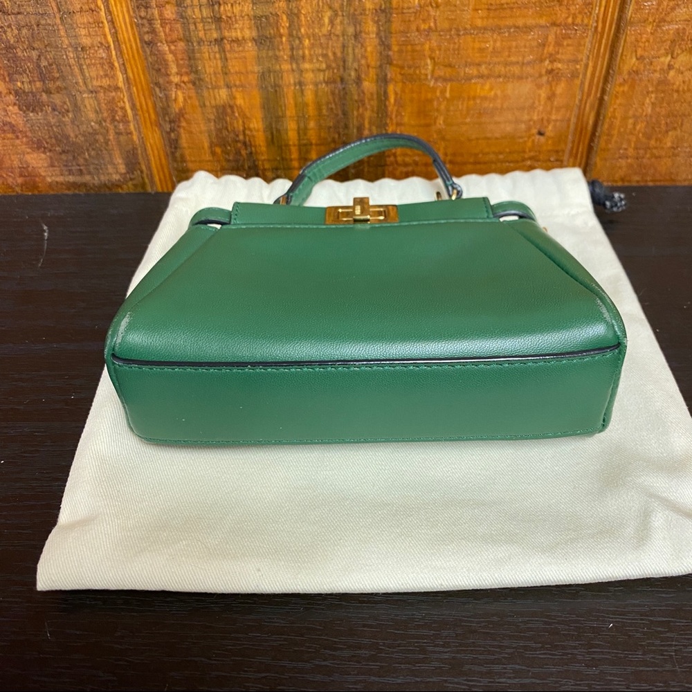 Fendi | Micro Peekaboo Bag - Kelly Green - Picture 3 of 16
